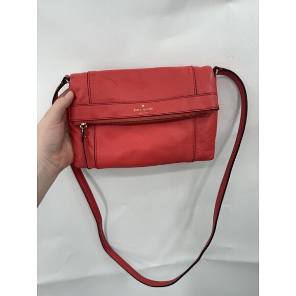 Kate Spade New York Fremont Place Julian Pink Leather Crossbody - Picture 1 of 12